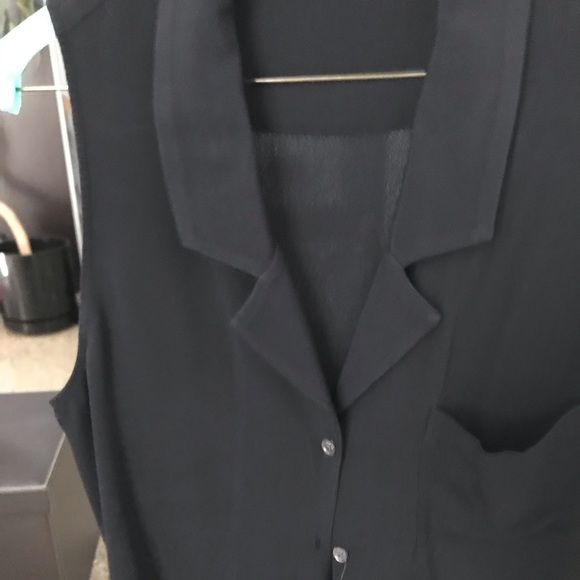 Aritzia-Wilfred Free cropped front-tie blouse - Picture 1 of 2